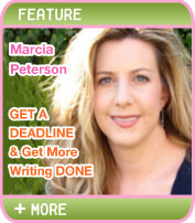 GET A DEADLINE AND GET MORE WRITING DONE