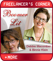 Boomer Lit - Romancing the Middle-Aged Reader - Featuring Debbie Macomber and Binnie Klein