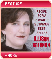 Recipe for a Romantic suspense Best-Seller - Allison Brennan