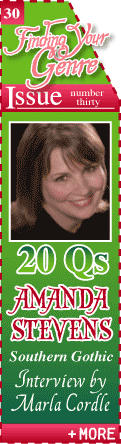 20 Questions - Amanda Stevens - Southern Gothic Novelist