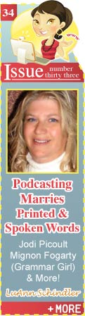 Podcasting Marries Printed and Spoken Words - Jodi Picoult - Mignon Fogarty