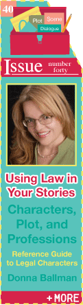 Using Law in Your Story - by Donna Ballman