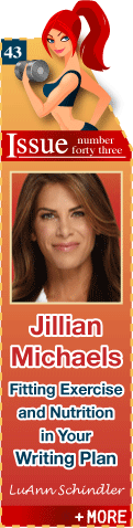 Resolve to Burn, Writer, Burn with Jillian Michaels: Fitting Exercise and Nutrition in Your Writing Plan