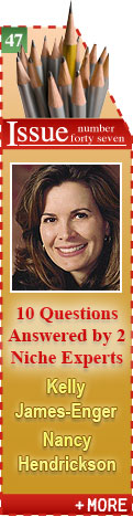 10 Questions Answered by 2 Niche Writing Experts: Kelly James-Enger and Nancy Hendrickson