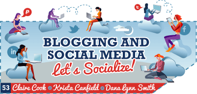 Issue 53 - Blogging and Social Media - Claire Cook, Krista Canfield, Dana Lynn Smith