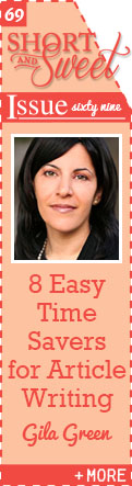 8 Easy Time Savers for Article Writing