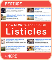 How to Write and Publish Listicles