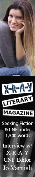 On Submission with XRAY Literary Magazine - Interview with CNF Editor Jo Varnish