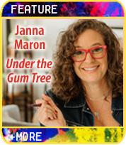 Janna Marlies Maron, founding editor of Under the Gum Tree