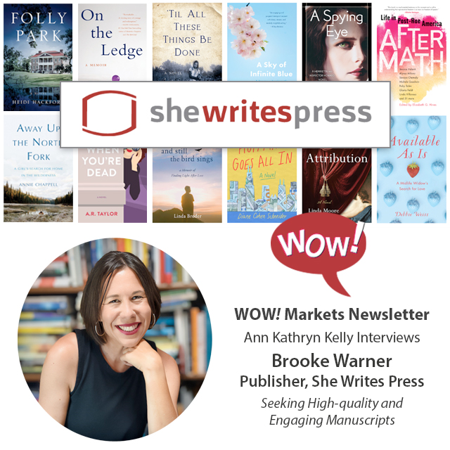 On Submission with Brooke Warner, Publisher of She Writes Press