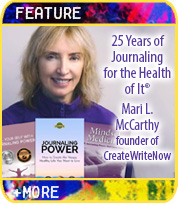 25 Years of Journaling for the Health of It: Chatting with Mari L. McCarthy, founder of CreateWriteNow