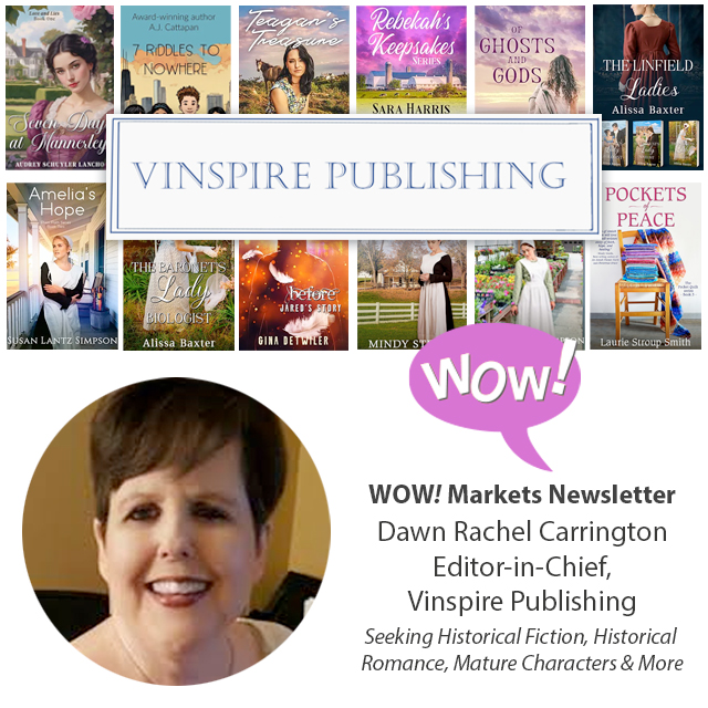 On Submission with Vinspire Publishing's Editor-in-Chief Dawn Carrington