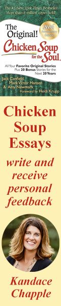 Chicken Soup Essays - Write and Receive Feedback with Kandace Chapple