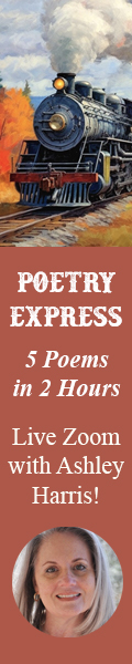Poetry Express: 5 Poems in 2 Hours Live Zoom Workshop with Ashley Harris