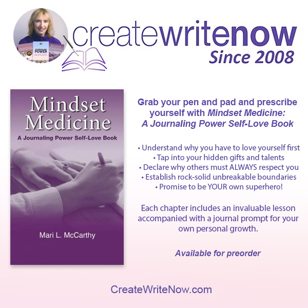CreateWriteNow with Mari L. McCarthy