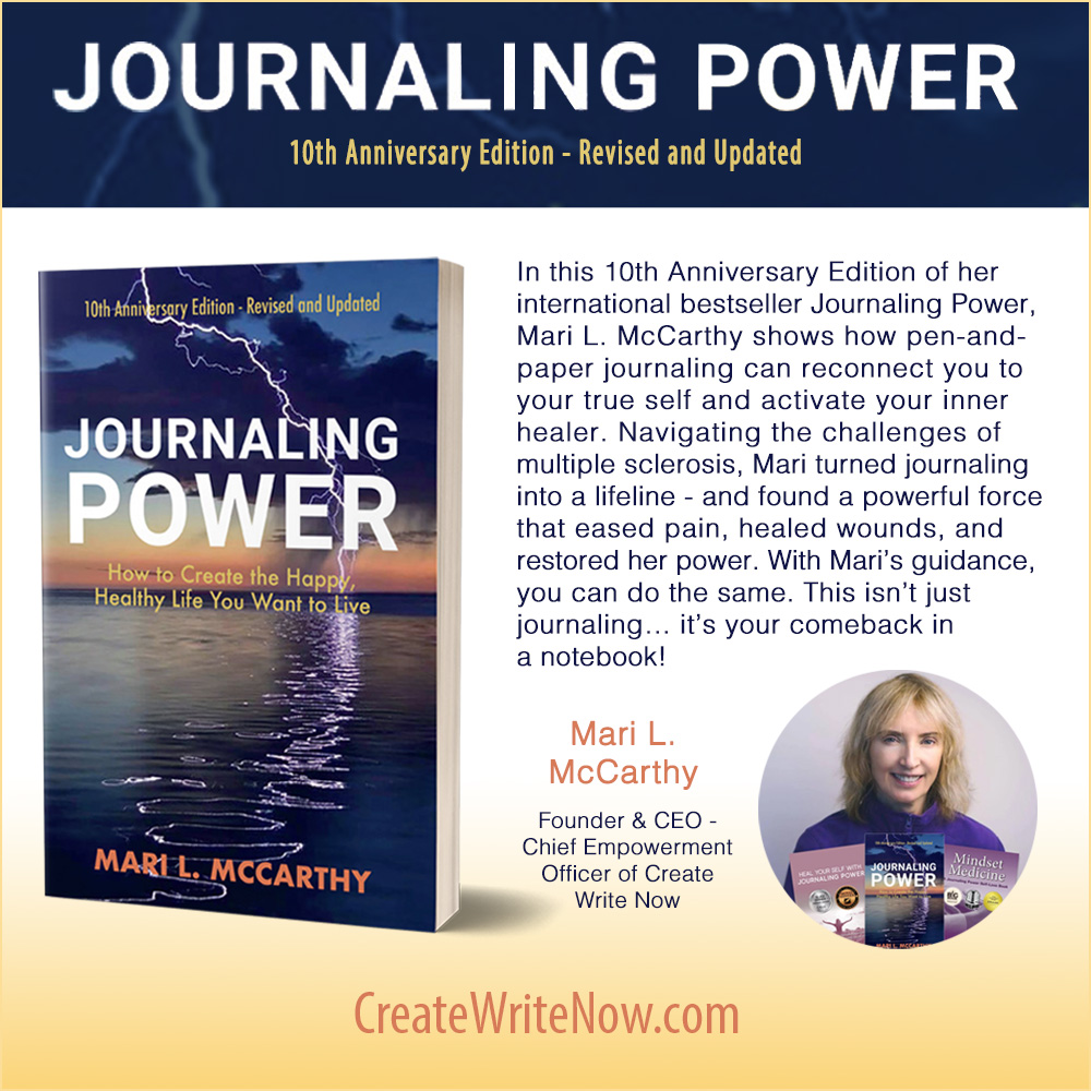CreateWriteNow with Mari L. McCarthy