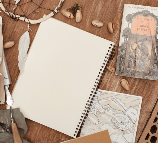 Try coloring to put you in a creative mindset